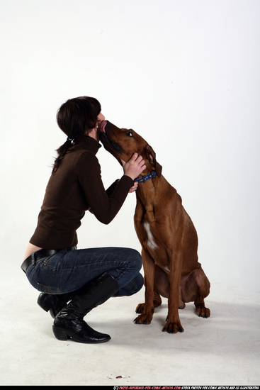 Dog Young Athletic Another Daily activities Sitting poses