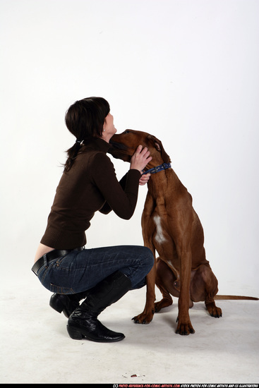 Dog Young Athletic Another Daily activities Sitting poses