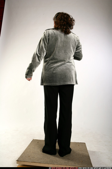 Woman Old Average White Daily activities Standing poses Casual