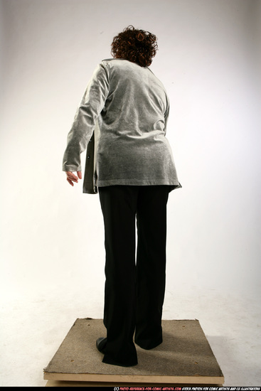 Woman Old Average White Daily activities Standing poses Casual