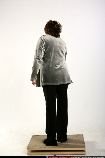 Woman Old Average White Daily activities Standing poses Casual