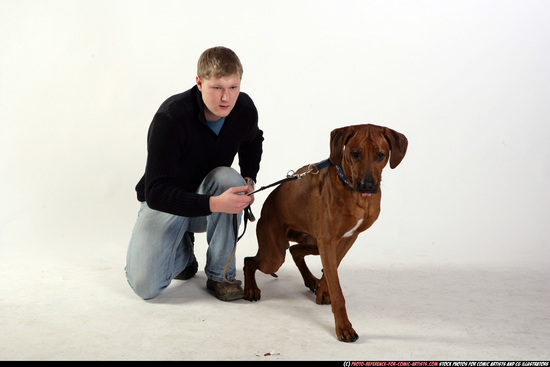 Dog Young Athletic Another Martial art Moving poses