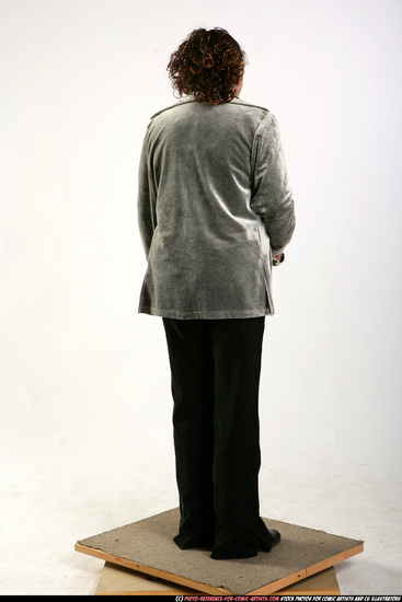 Woman Old Average White Neutral Standing poses Casual