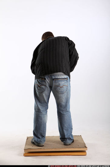 Man Adult Chubby White Neutral Standing poses Casual