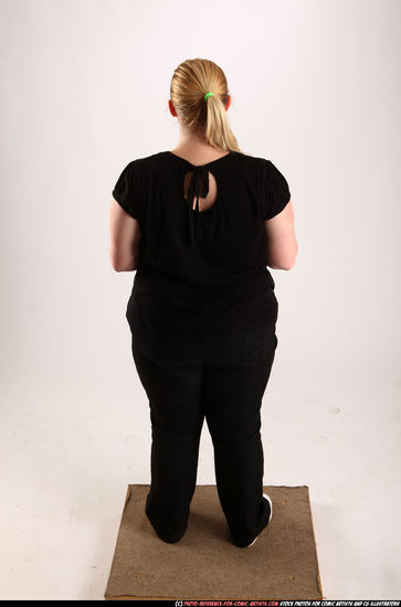 Woman Adult Chubby White Neutral Standing poses Casual