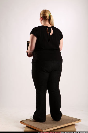 Woman Adult Chubby White Neutral Standing poses Casual