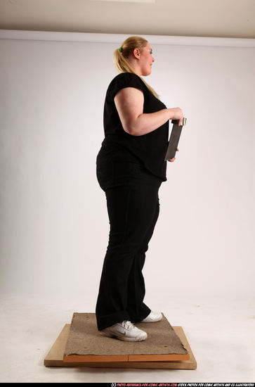 Woman Adult Chubby White Neutral Standing poses Casual