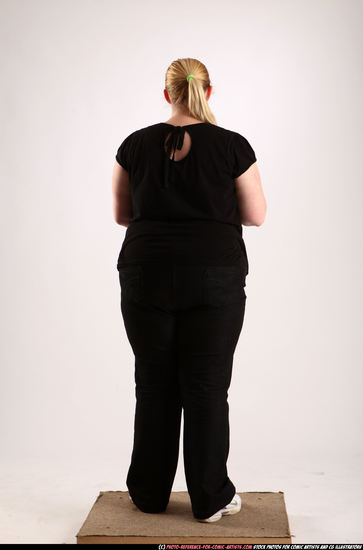 Woman Adult Chubby White Neutral Standing poses Casual