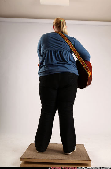 Woman Adult Chubby White Neutral Standing poses Casual