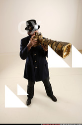 Man Old Average White Neutral Standing poses Casual