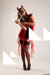 Woman Adult Athletic White Standing poses Casual