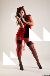 Woman Adult Athletic White Standing poses Casual