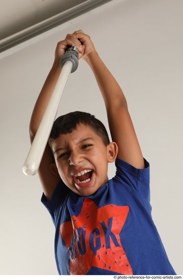 Man Young Athletic White Fighting with sword Standing poses Casual