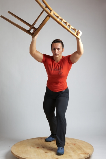 Woman Adult Average White Throwing Standing poses Casual