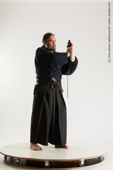 Man Adult Average White Fighting with sword Standing poses Costumes