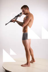 Piero Fighting Wiht Assault Rifle 02