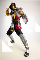 Yelvik Cosplay Scorpion Fighting Pose Dagger 10