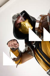 Yelvik Cosplay Scorpion Fighting Pose Dagger 13