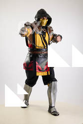 Yelvik Scorpion Cosplay Action Pose 08