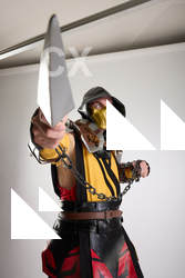 Yelvik Scorpion Cosplay Action Pose 15