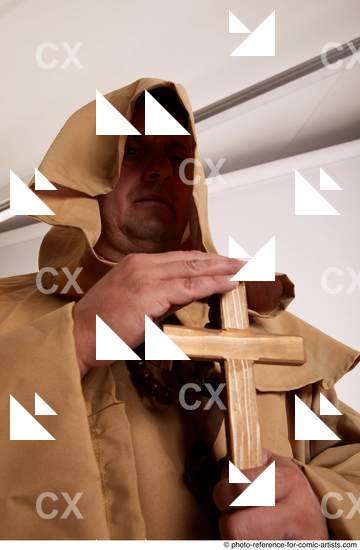 Man Adult Average White Holding Standing poses Costumes