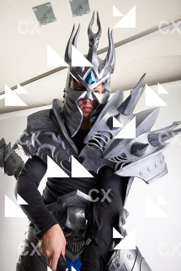 Man Adult Average White Fighting with hammer Standing poses Costumes