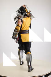 Yelvik Cosplay Scorpion Fight Pose 005