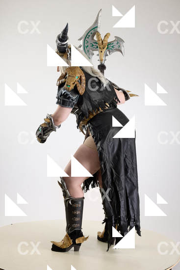 Woman Adult Average White Holding Standing poses Costumes