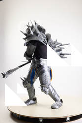 Yelvik Cosplay LichKing Fight Pose With Mace 003