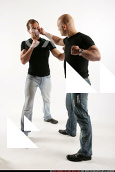 DORIAN FIGHT TWO GUYS-PUNCH