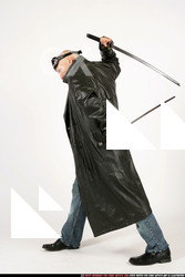 JAMESON FIGHTER COAT DUAL KATANA