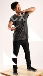 Jerald-holding-knife-defense