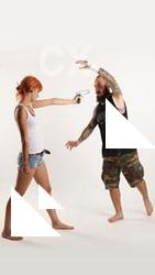 EDGAR-PISTOL-DEFEND-ZOMBIE-ATTACK