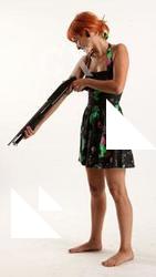 agatha-standing-aiming-shotgun