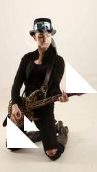 claudia-steampunk-playing-guitar-various-poses