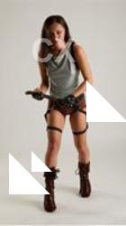 SHRIMA STANDING POSE WITH DAGGER