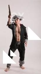 JACK PIRATE STANDING POSE WITH GUN #3