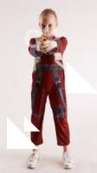 DENISA PILOT STANDING POSE WITH GUN