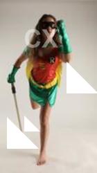 LUCY ROBIN WITH LIGHTSABER 2