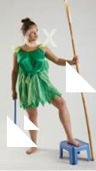 KATERINA STANDING POSE WITH SPEAR AND SWORD