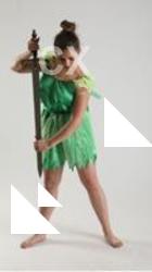 KATERINA FOREST FAIRY WITH SWORD