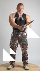 ADRIAN STANDING POSE WITH DAGGER