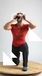 ANGELINA KNEELING POSE WITH SPYGLASS