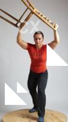 ANGELINA STANDING POSE WITH CHAIR