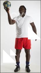 Soccer Player With Ball Kato Abimbo