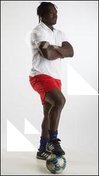 Soccer Player With Ball Kato Abimbo