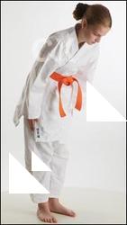 Standing karate girl Selin
