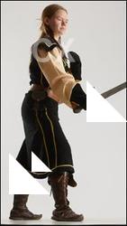 Medieval warrior woman Vinga