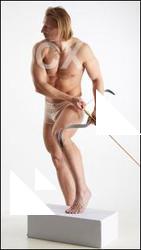 Fighting man with bow Erling