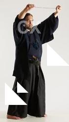 Samurai Standing Poses Yasuke
